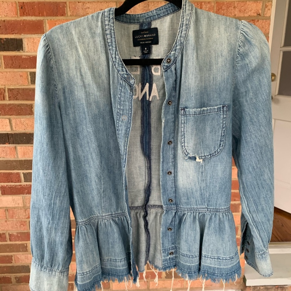 Lucky Brand Chambray Shirt